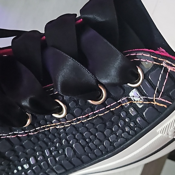 Converse Chuck 70 Hi Black Pink - Picture 11 of 12